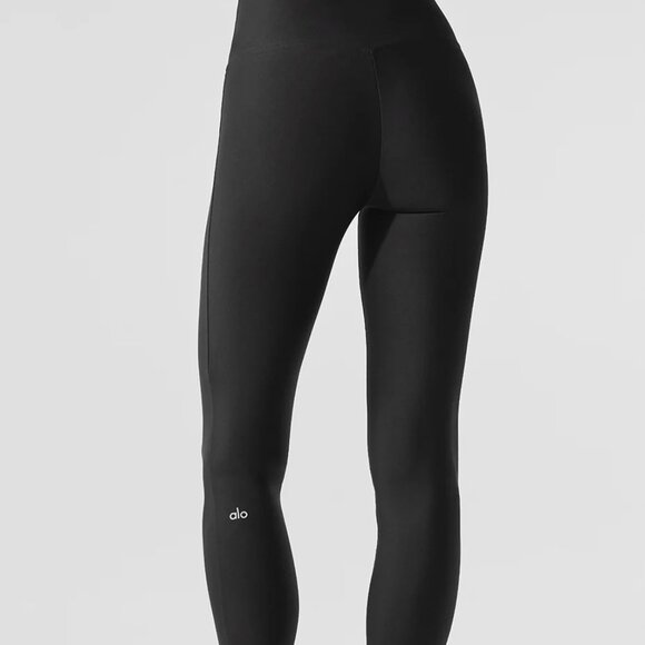 ALO High Waist Air Lift Leggings Black NWT Size Small
